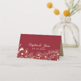 バーボンディ プレイスカード