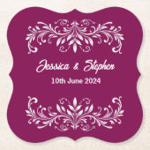 バーボンディ ペーパーコースター (正面)