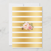 バーボンバブル&開花大人誕生日 招待状 (裏面)