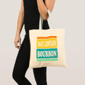 バーボンバーボンウイスキー飲む.png トートバッグ (正面(商品))