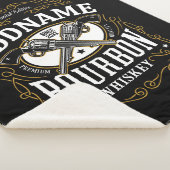 バーボンパーソナライズされたヴィンテージガンウイスキーラベル シェルパブランケット (3/4)