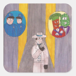 バーボン弾の#1シールの表紙！ スクエアシール