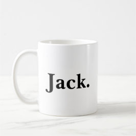 バーボン愛好家 ブラック&ホワイト コーヒーマグカップ