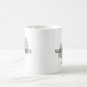 バーボン愛飲家のコーヒーマグ コーヒーマグカップ (中央)