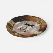 バーボン素朴ダービー競馬 ペーパープレート (アングル)