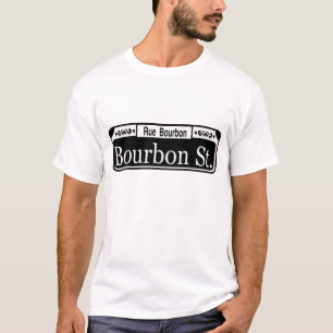 バーボン通りサインシャツ Tシャツ