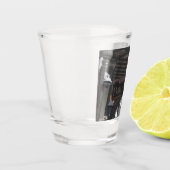バーボン通りサインショットグラス ショットグラス (左)