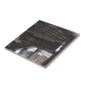 バーボン通りサインセラミックタイル タイル (側面)