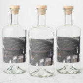 バーボン通りサインボトルラベル リキュールボトルラベル (ボトル)