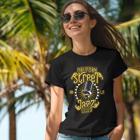 バーボン通りジャズクラブTシャツ Tシャツ