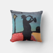 バーボン通りニューオリンズルイジアナ クッション (正面)