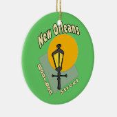 バーボン通り標識 セラミックオーナメント (右)