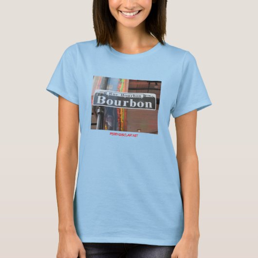 バーボン通り Tシャツ (正面)