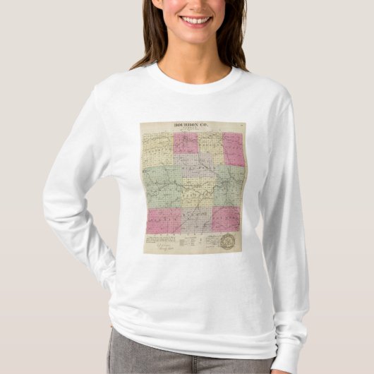 バーボン郡、カンザス Tシャツ (正面)
