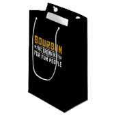 バーボン魔法ブラウンウォーターおもしろいピープル-ウィスキー スモールペーパーバッグ (正面アングル)