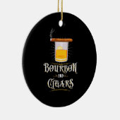 バーボン・アンド・シガー セラミックオーナメント (右)