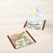 バーボン フランス テーマ ヴィンテージ パリ コースター (インサイチュ)