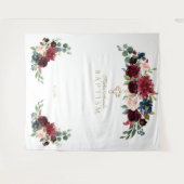 バーボン ブラッシュ 洗礼 フォトブース 背景 タペストリー (正面(横))