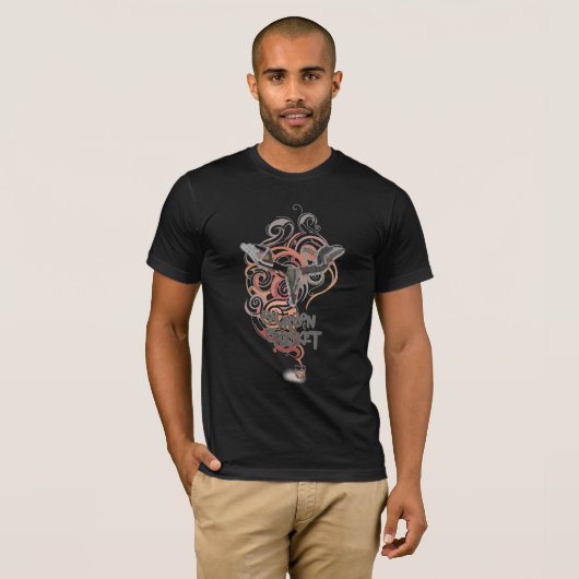 バーボン&ブリスケット2022 Tシャツ (正面フル)