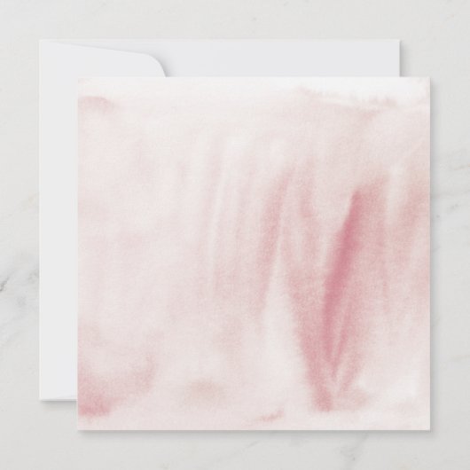 バーボン ワークコートのエッフェル塔 ウェディング サンクス 招待状 (裏面)