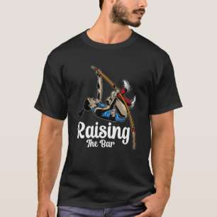 バーポールVaultジャンパー衣装ポールVaの上昇 Tシャツ