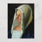 バーマイヤーの婦人計量金ゴールド ポストカード (正面)