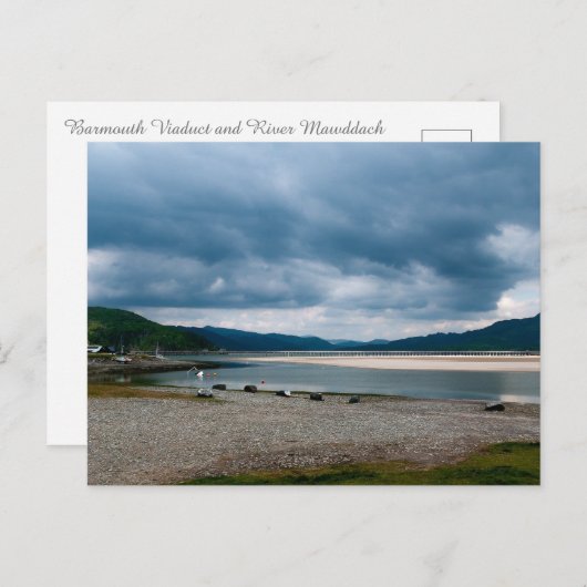 バーマスViaductとリバーマワダック河口 ポストカード (正面/裏面)