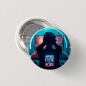 バーマット：勝利は記録あり 缶バッジ (正面&裏面)