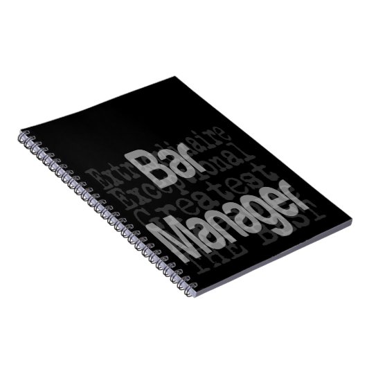 バーマネージャーExtraordinaire ノートブック (右側)