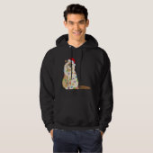 バーマンキャットクリスマスライトクリスマス猫好きサンタH パーカ (正面フル)