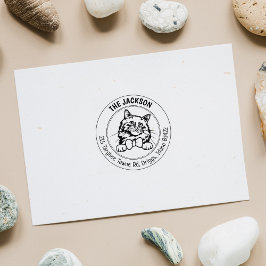 バーマンキャットファミリー差出人住所 ラバースタンプ