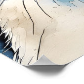 バーマンキャット – キャットアートプリント ポスター (角)