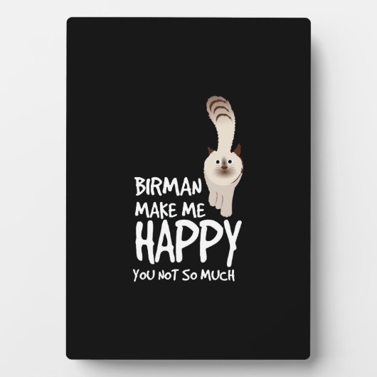 バーマンキャット フォトプラーク (正面)