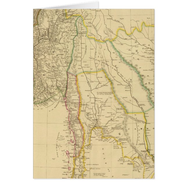 バーマ、サイアム、コーチン中国 (正面)