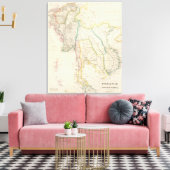 バーマ、サイアム、コーチン中国 キャンバスプリント (インサイチュ (リビング))