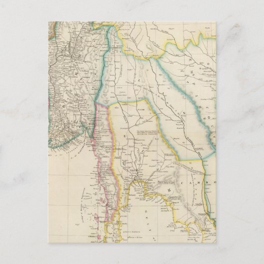 バーマ、サイアム、コーチン中国 ポストカード (正面)