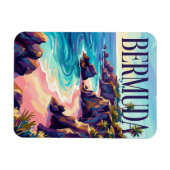 バーミューダ 南海岸 バーミューダ マグネット (横)