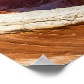 バーミリオンクリフ岩層 ポスター (角)