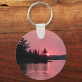 バーミリオンサンセット湖 キーホルダー (正面)