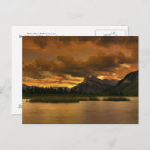 バーミリオンレイクスサンセット ポストカード (正面/裏面)