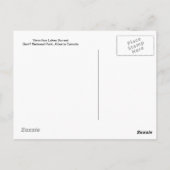 バーミリオンレイクスサンセット ポストカード (裏面)