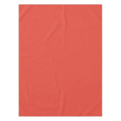 バーミリオンレッド秋秋シーズン無地のカラー テーブルクロス (正面)