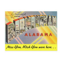 バーミンガムからの挨拶