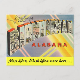 バーミンガムからの挨拶 ポストカード