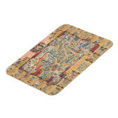 バーミンガムのハート、イングランドの地図 マグネット (左側)