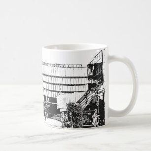 バーミンガムの古い図書館、Brutalistの建築 コーヒーマグカップ