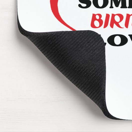 バーミンガムの誰かが私をTシャツが大好きなんだ マウスパッド (コーナー)