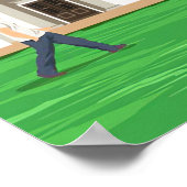 バーミンガムへの旅行アート ポスター (角)