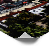 バーミンガムアラバマスカイラインビュー ポスター (角)