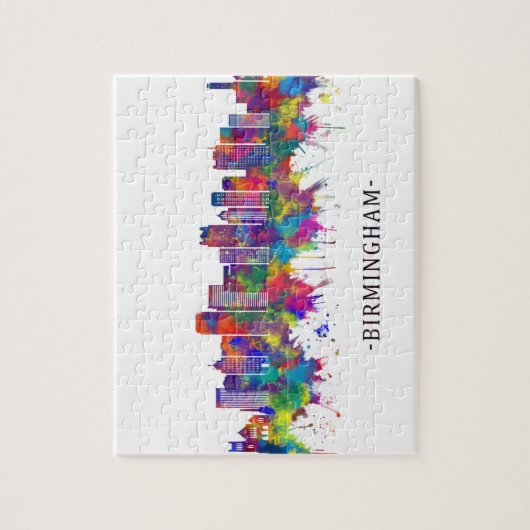 バーミンガムアラバマスカイライン ジグソーパズル (縦)